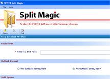 Split Large PST file