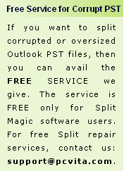 Split PST Tool