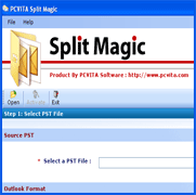Split Archive PST by Size